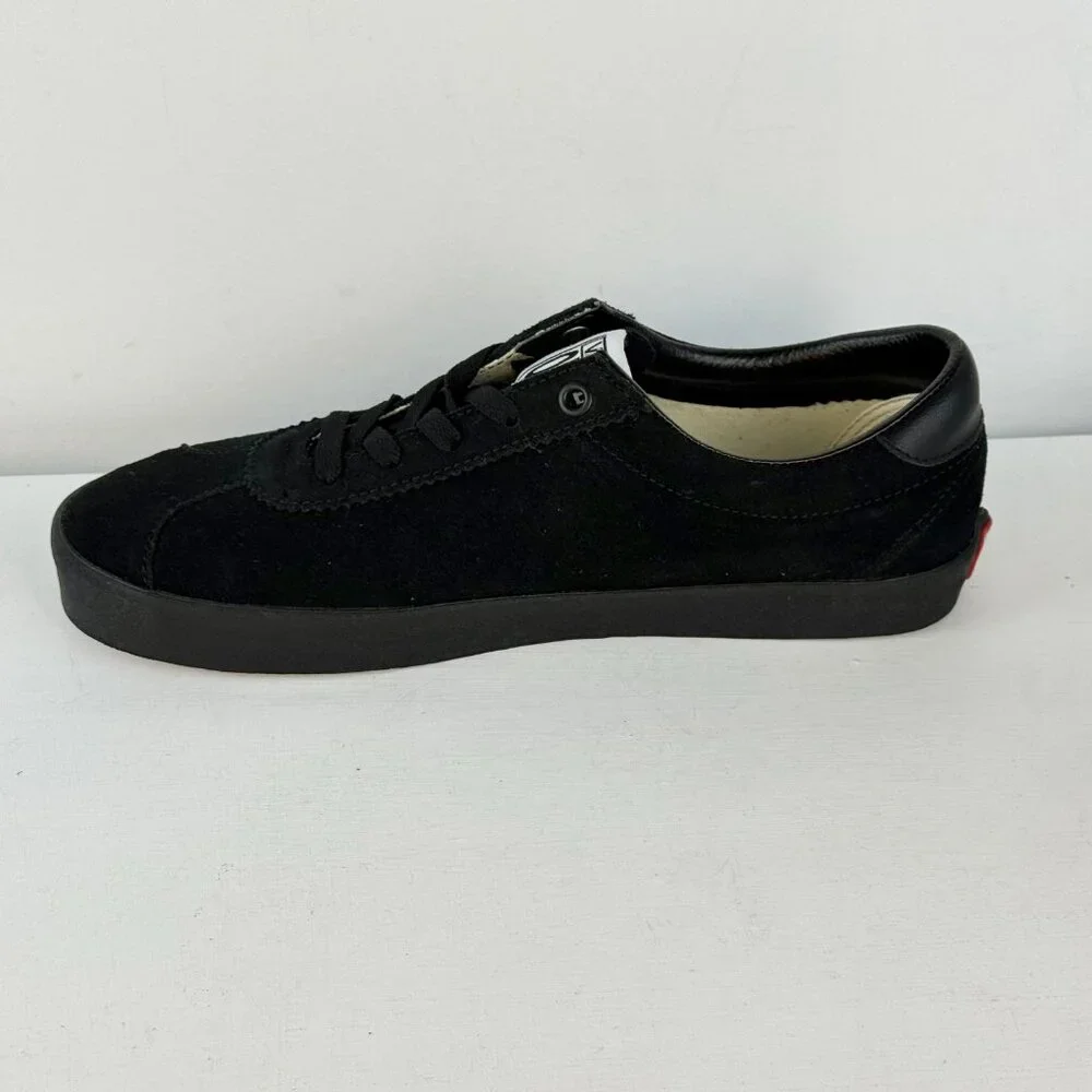 Men's 9, Women's 10.5 - Vans Sport Low Suede Black/ Black Sneaker - 500714